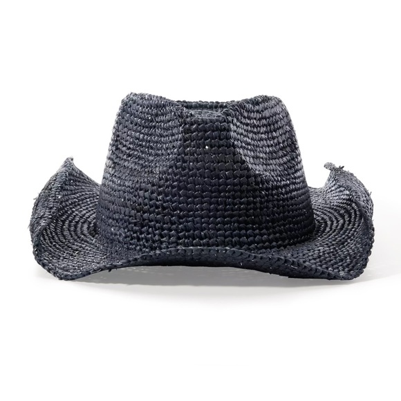 Boston Proper Navy Western‎ Woven Hat, O\\S. NWT main image 10
